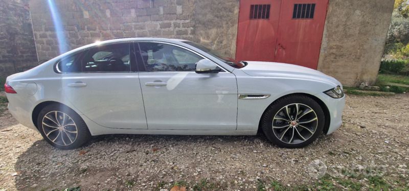 Usata Jaguar XF Prestige 300 CV (220 kW) 2015 Bianco Berlina