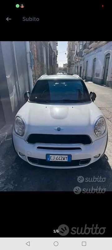 Usata Mini Cooper S 2011 Bianco Utilitaria