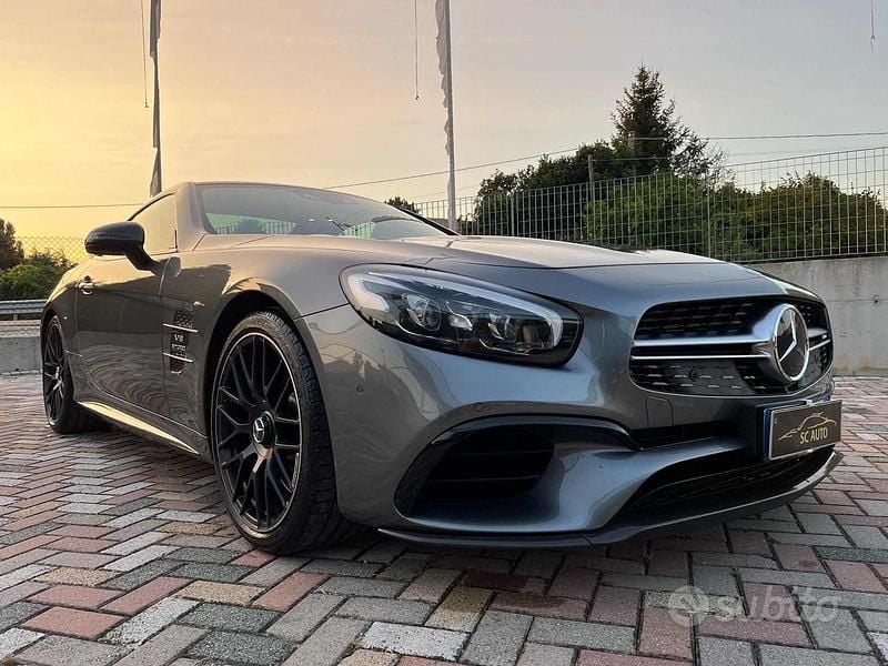 Usata Mercedes SL63 AMG AMG 585 CV (430 kW) 2016 Grigio Cabrio