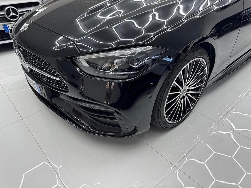 Usata Mercedes C220 Premium Plus 200 CV (147 kW) 2023 Nero Station wagon
