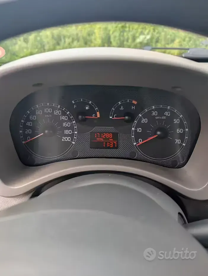 Usata Fiat Panda 60 CV (44 kW) 2006 Rosso Utilitaria