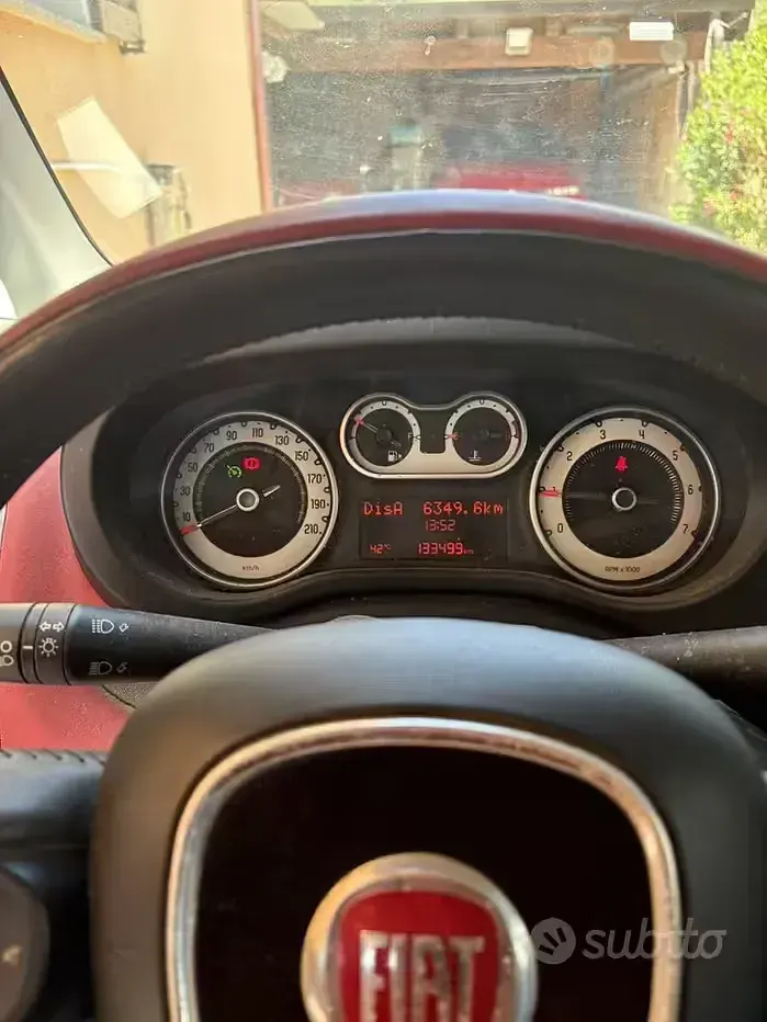 Usata Fiat 500L 85 CV (62 kW) 2012 Bianco Monovolume