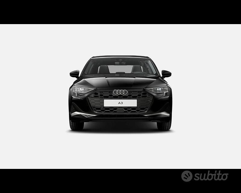 Nuova Audi A3 S-Line 150 CV (110 kW) 2025 Nero Berlina