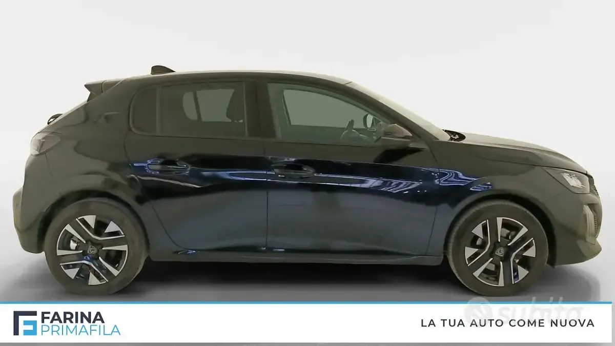 Usata Peugeot 208 Allure 101 CV (74 kW) 2025 Nero Utilitaria
