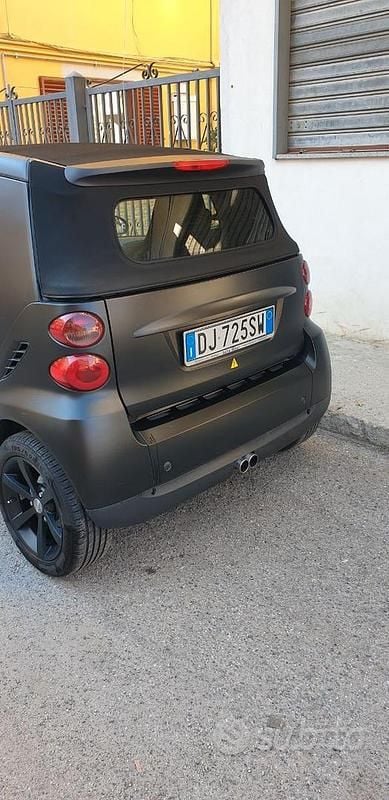 Usata Smart ForTwo Cabrio 71 CV (52 kW) 2007 Nero Cabrio