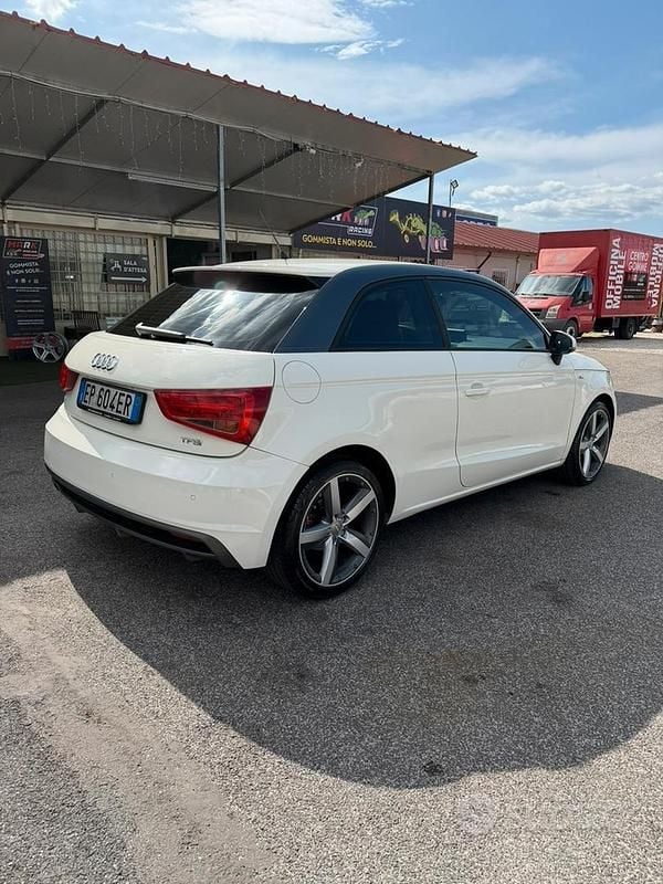 Usata Audi A1 S-Line 86 CV (63 kW) 2013 Bianco Utilitaria