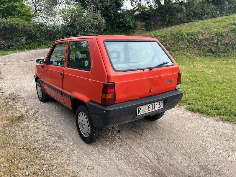 Usata Fiat Panda 45 CV (33 kW) 1991 Rosso Utilitaria
