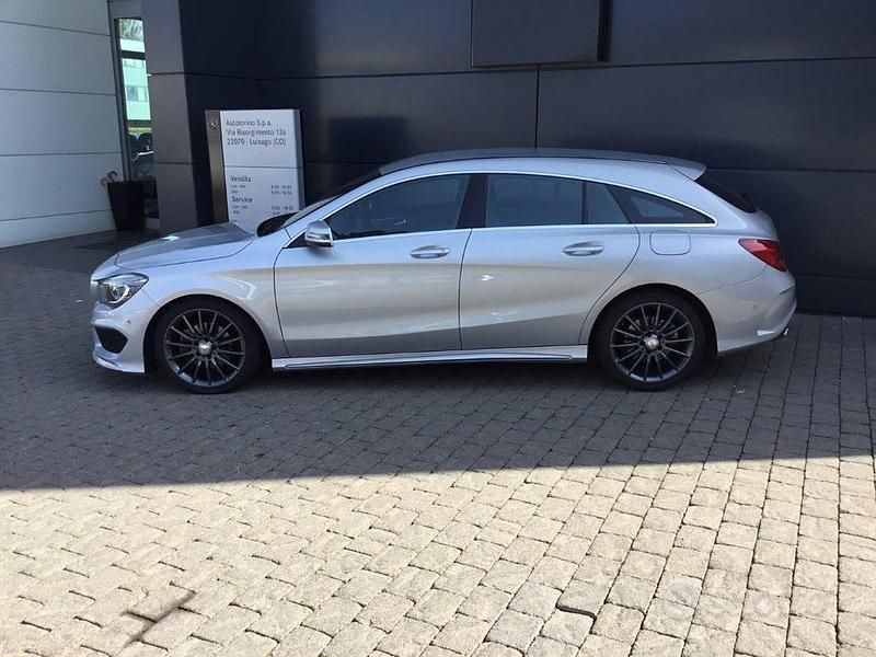 Usata Mercedes CLA200 Shooting Brake Premium 136 CV (100 kW) 2016 Argento Station wagon