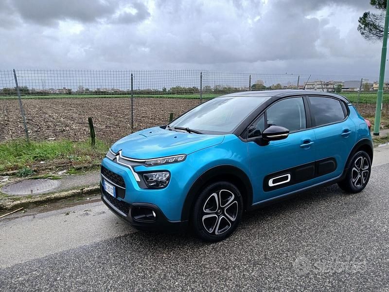Usata Citroën C3 PureTech 82 CV (60 kW) 2021 Blu Utilitaria