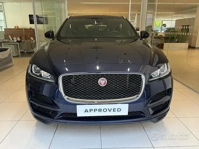 Usata Jaguar F-Pace Pure 180 CV (132 kW) 2020 Blu SUV