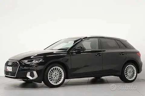 Usata Audi A3 150 CV (110 kW) 2022 Nero Berlina