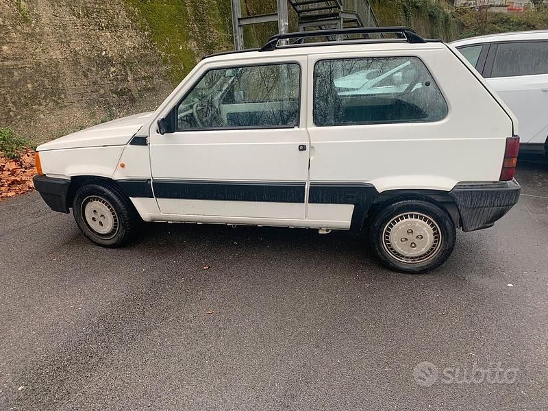 Usata Fiat Panda 2002 Bianco Utilitaria