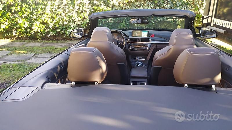 Usata BMW M4 Cabriolet 431 CV (317 kW) 2016 Nero Cabrio