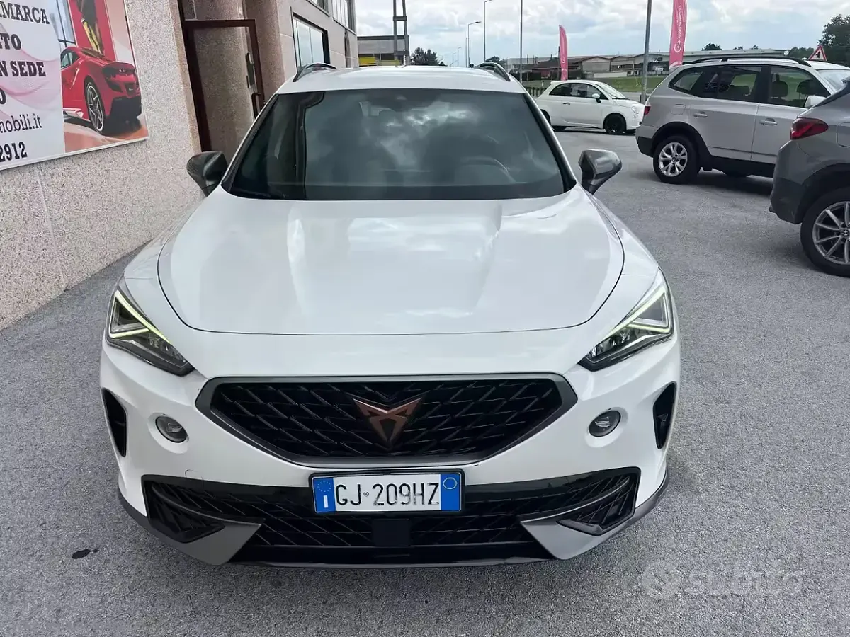 Usata Cupra Formentor 150 CV (110 kW) 2022 Bianco SUV