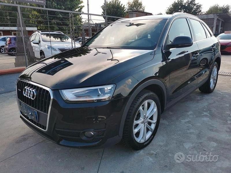 Usata Audi Q3 177 CV (130 kW) 2012 Nero SUV
