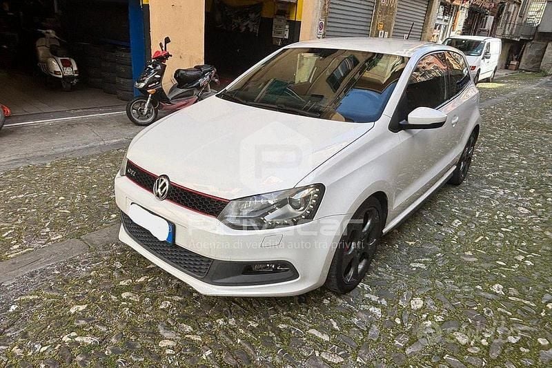Usata VW Polo GTI 180 CV (132 kW) 2011 Bianco Utilitaria