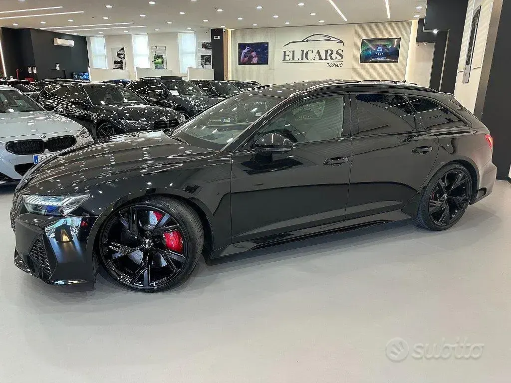 Usata Audi RS6 Ambiente 600 CV (441 kW) 2019 Nero metallizzato Station wagon
