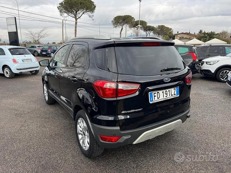 Usata Ford Ecosport Titanium 95 CV (69 kW) 2016 Nero SUV
