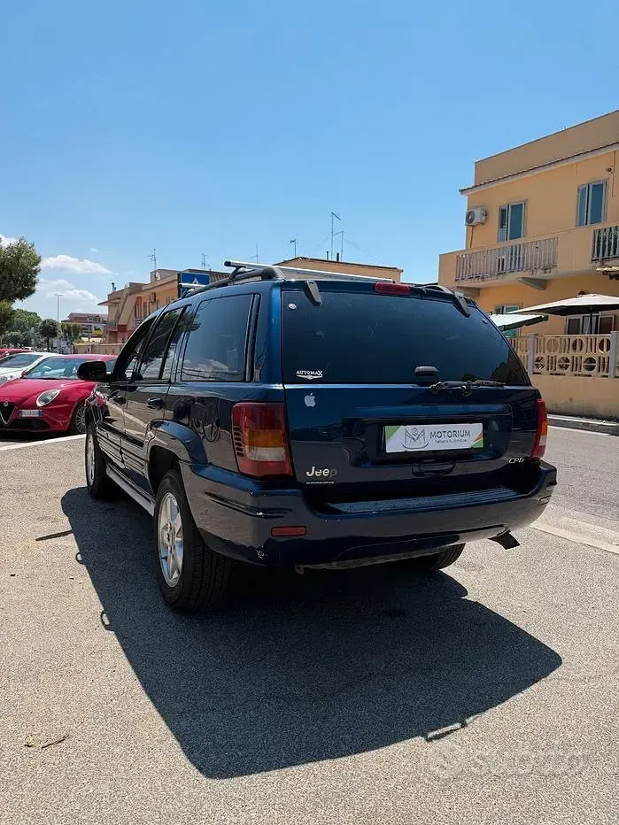 Usata Jeep Grand Cherokee Overland 163 CV (119 kW) 2003 Bluazzurro SUV