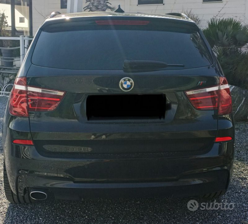 Usata BMW X3 M Sport 190 CV (139 kW) 2015 Nero SUV