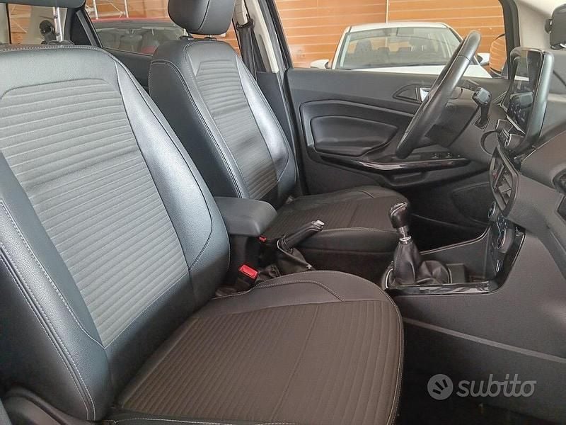 Usata Ford Ecosport Titanium 100 CV (73 kW) 2019 Nero SUV