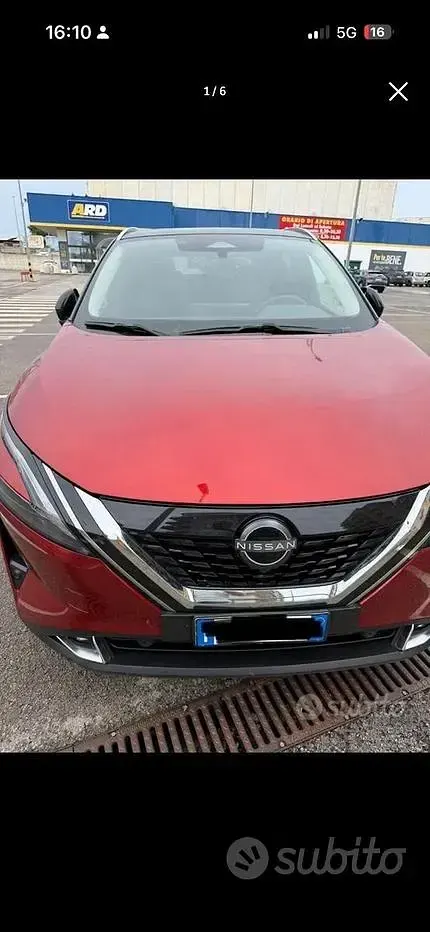 Usata Nissan Qashqai 110 CV (80 kW) 2024 Rosso SUV