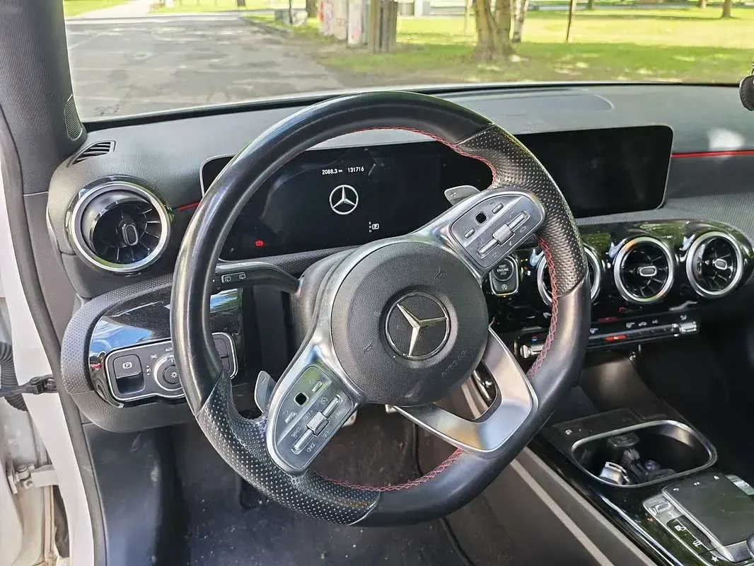 Brugt Mercedes A250 224 HK (164 kW) 2019 Hvid Sedan