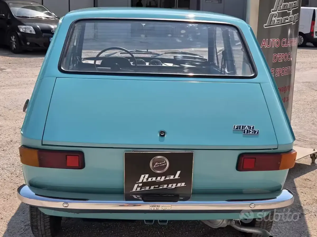 Usata Fiat 127 47 CV (34 kW) 1970 Bluazzurro Berlina