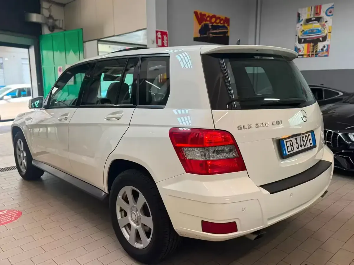 Usata Mercedes GLK220 170 CV (125 kW) 2010 Bianco SUV