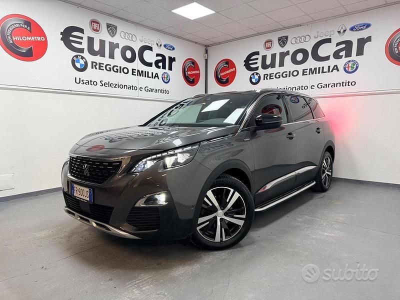 Usata Peugeot 5008 GT-line 131 CV (96 kW) 2018 Grigio SUV