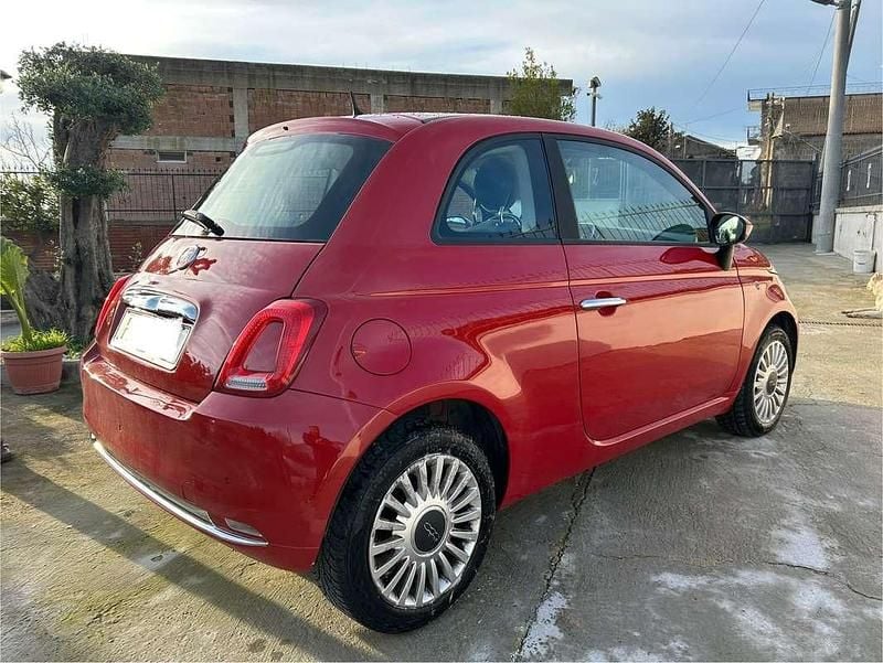 Usata Fiat 500 Lounge 69 CV (50 kW) 2018 Rosso Utilitaria