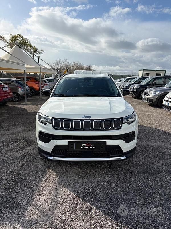 Usata Jeep Compass Limited 131 CV (96 kW) 2022 Bianco SUV