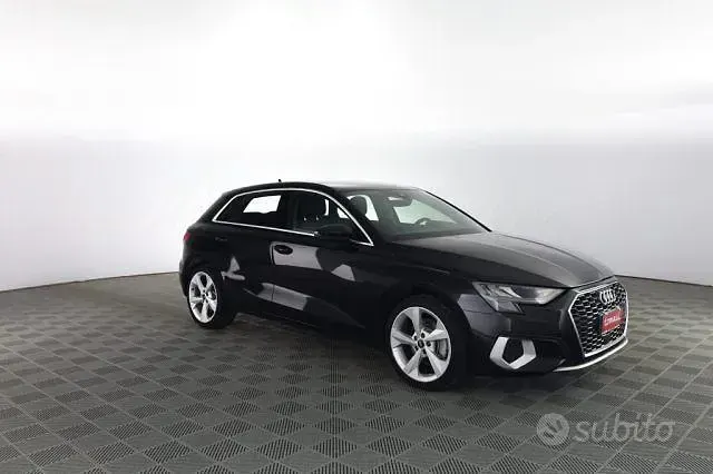 Usata Audi A3 Advanced 116 CV (85 kW) 2021 Nero Berlina
