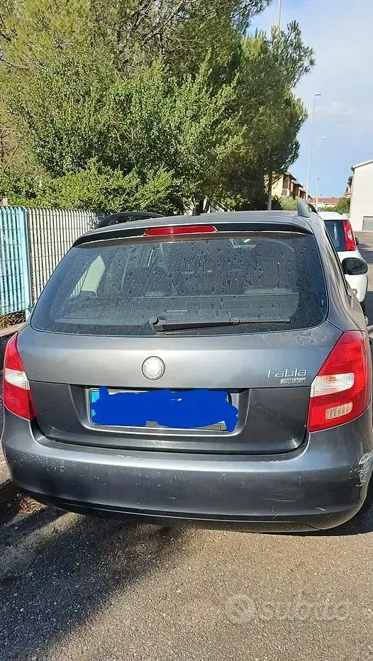 Usata Skoda Fabia 75 CV (55 kW) 2008 Grigio Station wagon