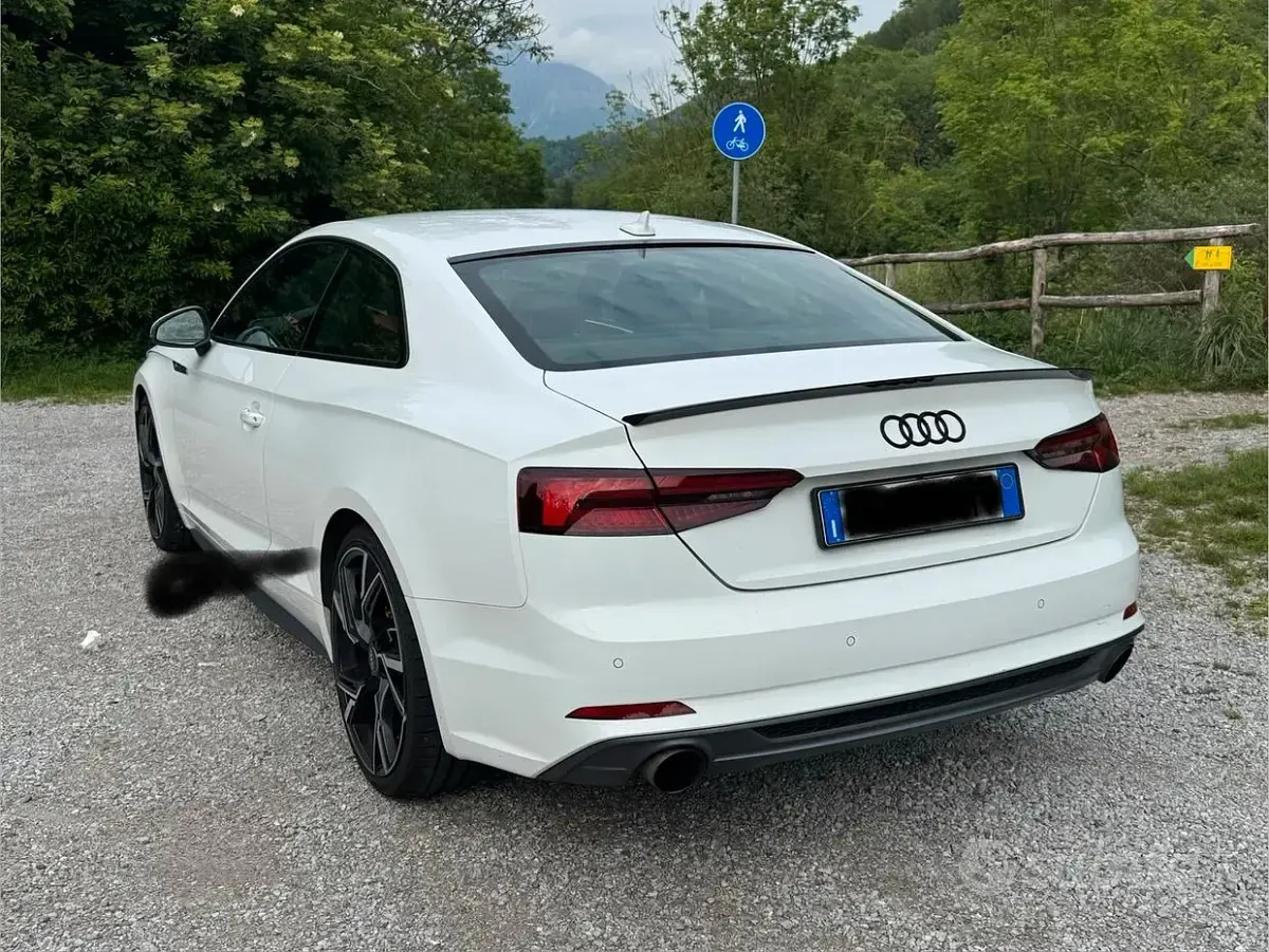 Usata Audi A5 S-Line 252 CV (185 kW) 2017 Bianco Coupé