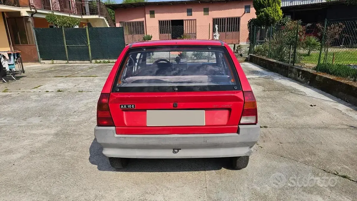 Usata Citroën AX 44 CV (32 kW) 1988 Rosso Utilitaria
