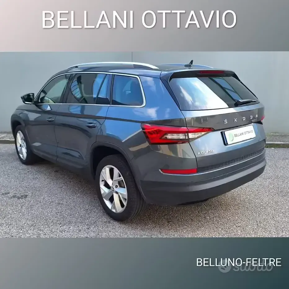 Usata Skoda Kodiaq Style 150 CV (110 kW) 2021 Antracite metallizzato SUV