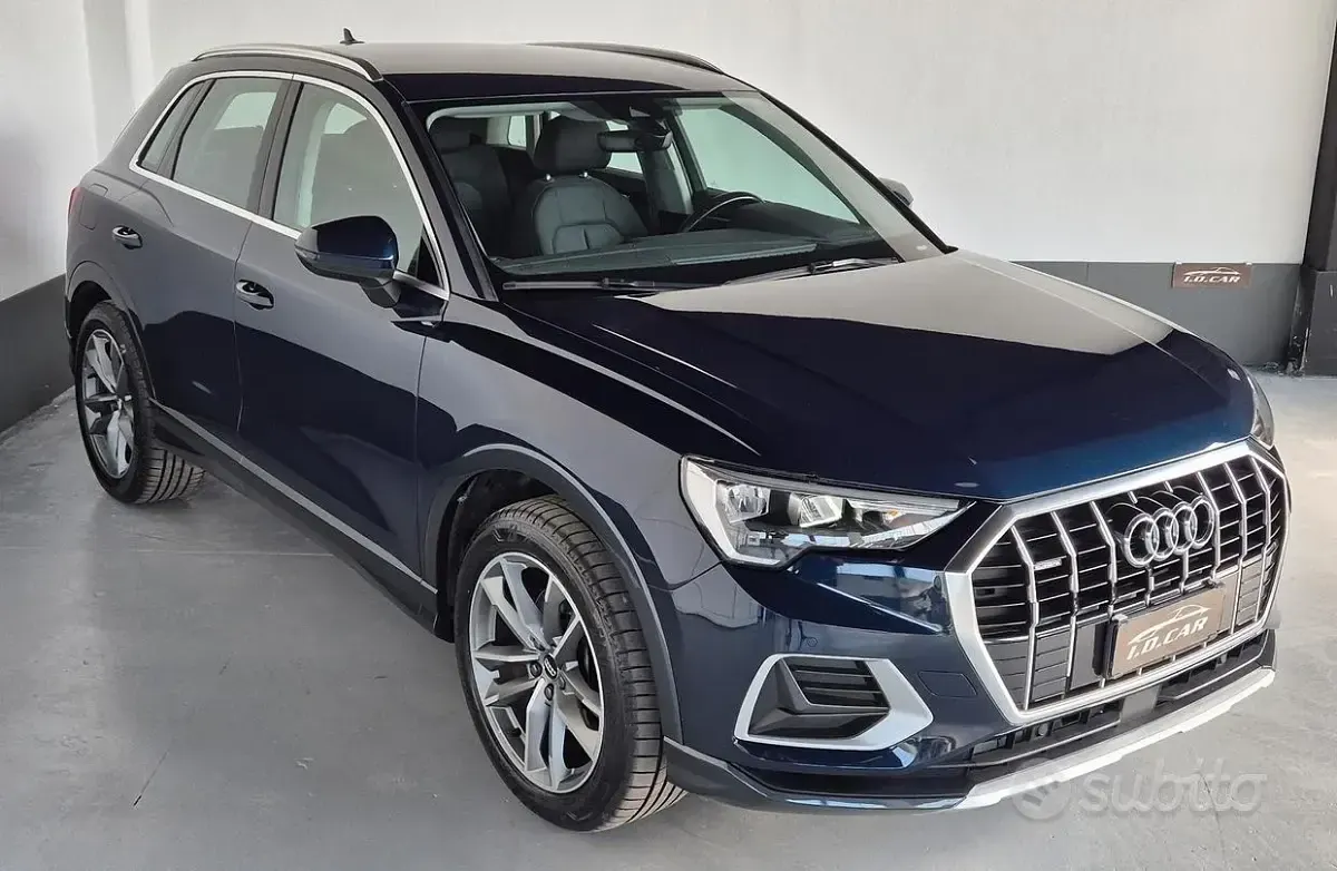 Usata Audi Q3 Advanced 190 CV (139 kW) 2020 Blu SUV