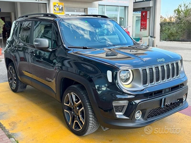 Usata Jeep Renegade 140 CV (102 kW) 2019 Nero SUV