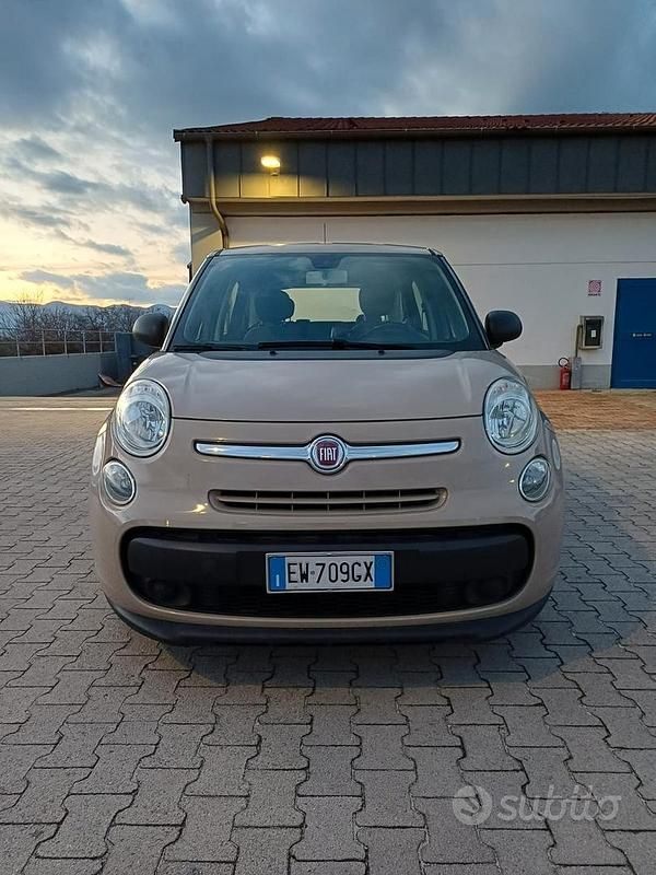 Usata Fiat 500L Pop 95 CV (69 kW) 2014 Marrone Monovolume