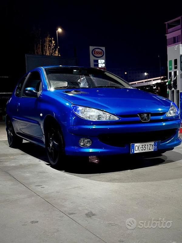 Usata Peugeot 206 90 CV (66 kW) 2004 Blu