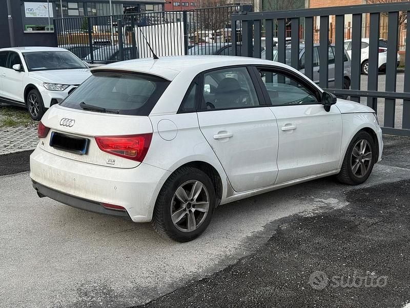 Usata Audi A1 89 CV (65 kW) 2016 Bianco Utilitaria