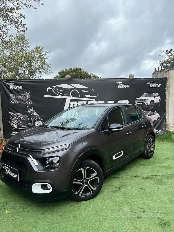 Usata Citroën C3 PureTech 82 CV (60 kW) 2022 Grigio Utilitaria