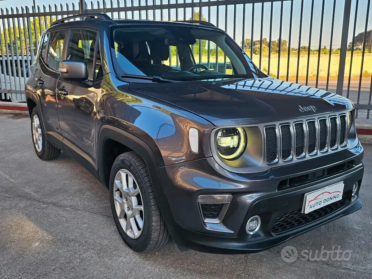 Usata Jeep Renegade Limited 120 CV (88 kW) 2019 Grigio SUV
