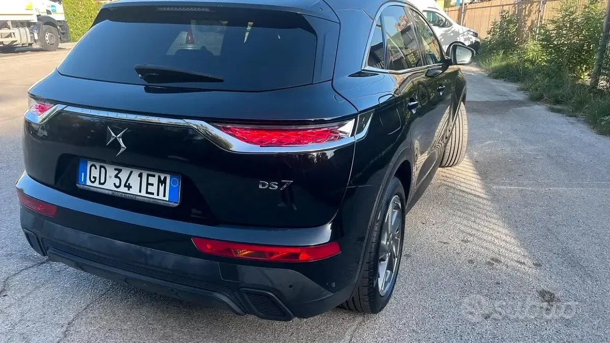 Usata DS Automobiles DS7 Crossback 131 CV (96 kW) 2021 Nero SUV