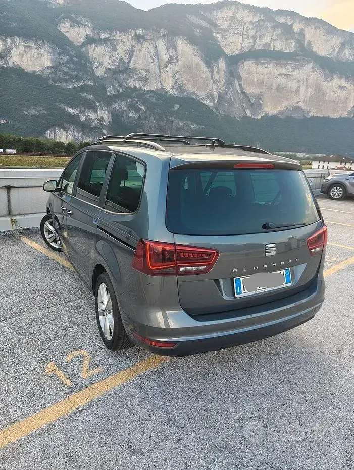 Usata Seat Alhambra 150 CV (110 kW) 2015 Grigio Monovolume