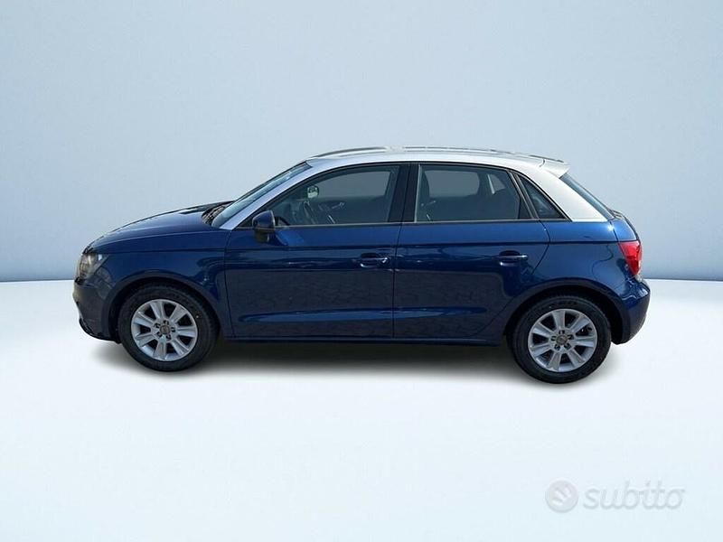 Usata Audi A1 Sportback Attraction 2012 Blu Utilitaria
