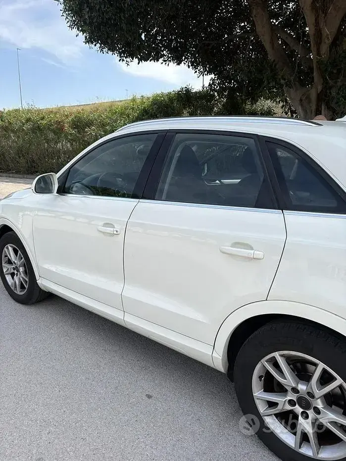 Usata Audi Q3 S-Line 177 CV (130 kW) 2012 Bianco SUV
