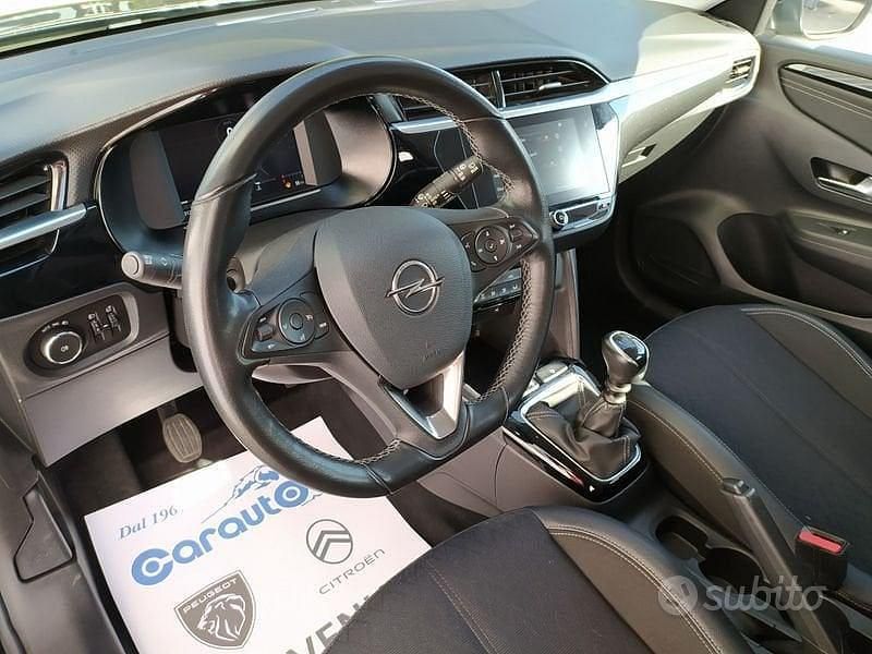 Usata Opel Corsa Elegance 101 CV (74 kW) 2021 Nero Utilitaria