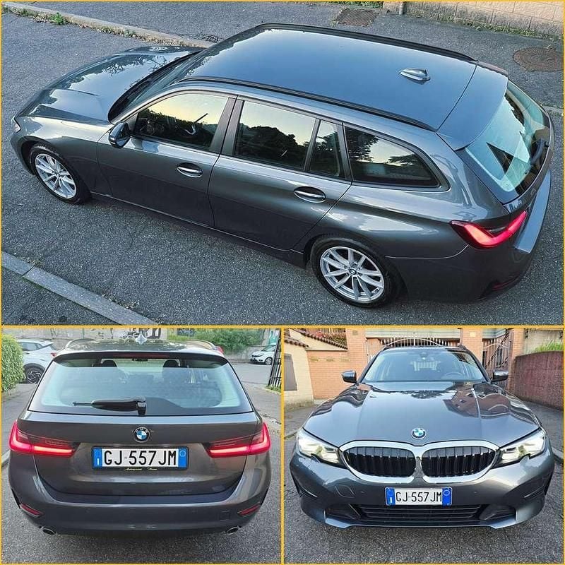 Usata BMW 316 Advantage 122 CV (89 kW) 2022 Mineral grey Station wagon
